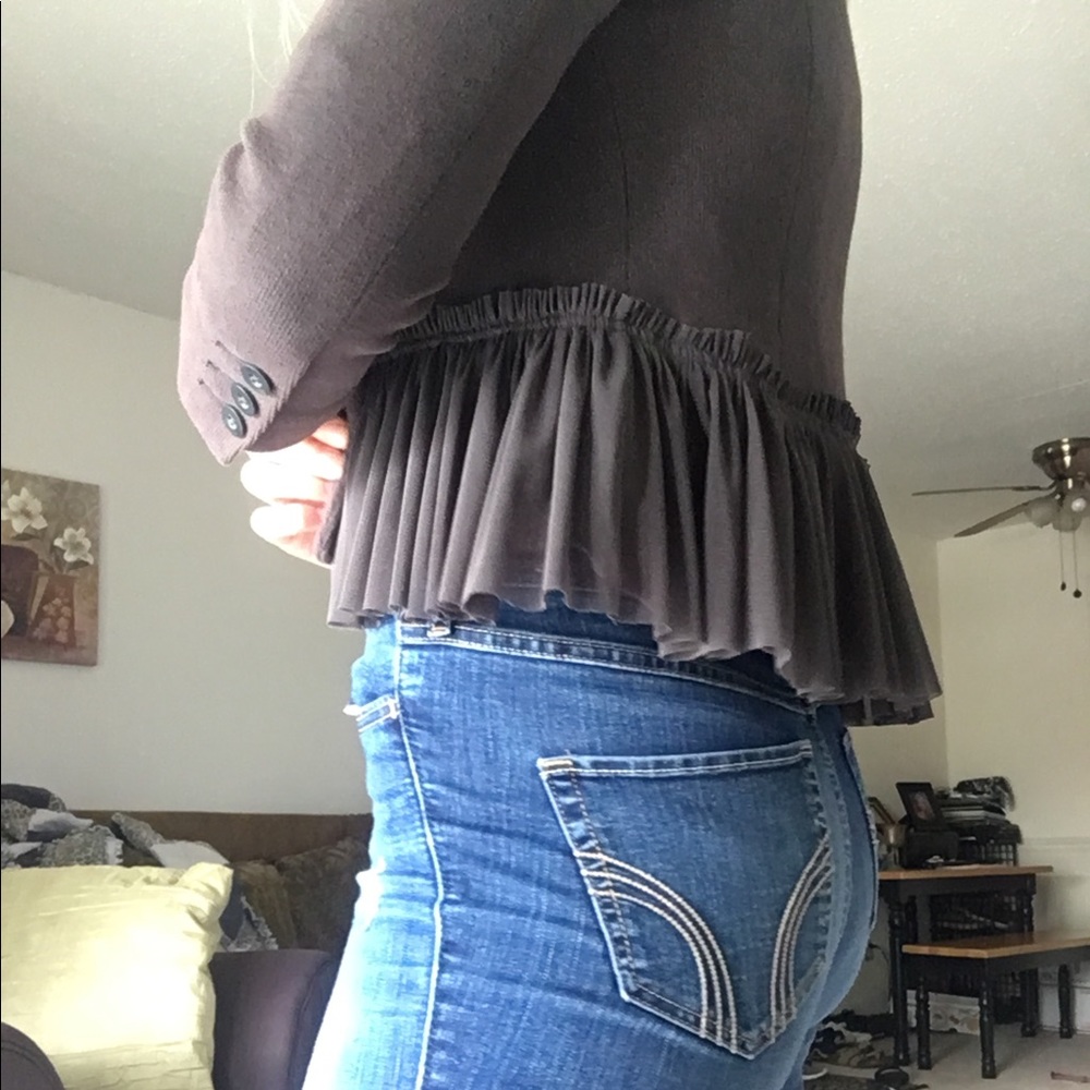 Super cute Free People Cropped Blazer